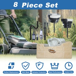 AUMEL Air Filter Set for Stihl 029 039 MS290 MS340 MS360 MS390 with Filter L7T Spark Plug Oil Filter Oil Hose Fuel Hose Chainsaw Oil Plug Fuel Plug Fuel Cap