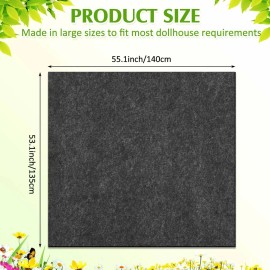 Tapete Lavable Antideslizante Para Casa De Juegos Niños Negro Nombre Del Diseño