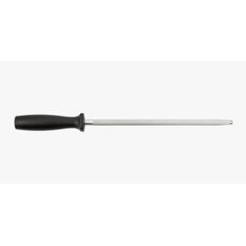 Arcos Serie Chairas - Acciaini Affilatori Affilacoltelli - Acciaio al Carbonio Cromato 230 mm - Manico Polipropilene Colore Nero