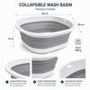 Large Collapsible Basin for Laundry & Soaking - Portable Folding