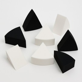 Hydro Sponge Makeup Puff for Foundation & Cushion Powder White 14ea