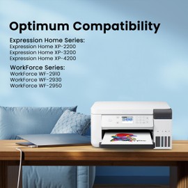 Artillo 604 XL Printer Cartridges Replacement for Epson 604 XL 604XL Cartridges Compatible with Epson XP-2200 XP-3200 XP-4200 Workforce WF-2910 WF-2930 WF-2950 Printer (Black, Cyan, Magenta, Yellow)