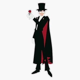 Tuxedo Mask Vinyl Decal Wall Laptop Bumper Sticker 5"