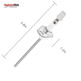 Furnace Flame Sensor 0130F00010 Replacement Part for Goodman B11726-06 0130f00010 by Appliancemate 4 Pieces