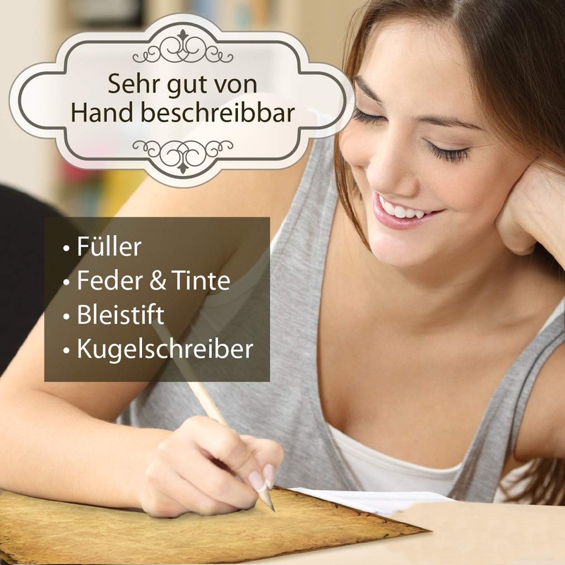 Casanova Old Letter Paper 75 Sheets Paper on Both Sides