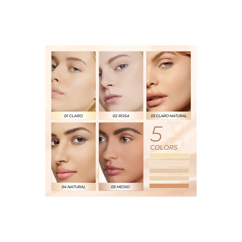 Sace Lady Base De Maquillaje Líquida Ultra Mate Waterproof