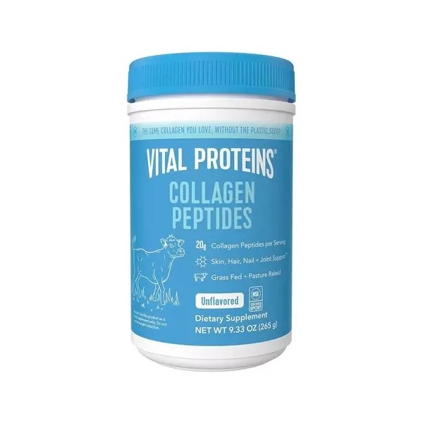 Péptidos De Colágeno 265gr., Vital Proteins Sabor Sin Sabor
