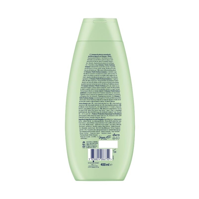 Schauma 7 Herbal Shampoo (2 x 400 ml) by Schauma