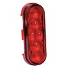 Stop/Tail/Turn Light, 6LED, 6x3In, Oval, Red