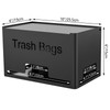 Large Trash Bag Holder Dispenser, Metal Garbage Bag Dispenser Roll