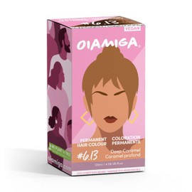 Oiamiga Deep Caramel Permanent Hair Colour with Natural Ingredients 120 ml
