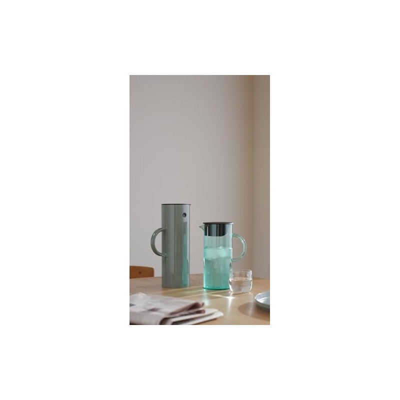 Stelton EM Water Jug Carafe with Lid 1.5 L Dusty