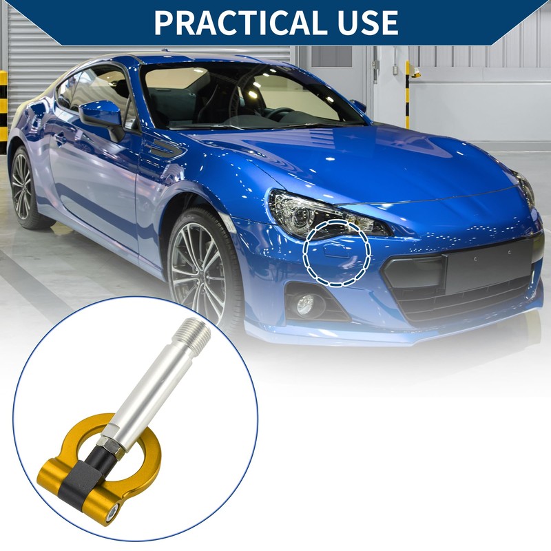 Hihaha Tow Hook / Universal Car Front Bumper Tow Hook