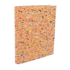 Pukka Pad, Pukka Planet Cork A4 Rollbound Ringbinder – Fits A4 Paper with 25mm Capacity – Eco-Friendly Alternative for Office, School, and Work File Organisation - Made from Cork & Recycled Board