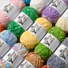 Plush Chenille Chunky Yarn - Fluffy Velvet Yarn Crochet for
