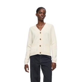 SELECTED FEMME Women's Slfana LS Knit Cardigan Noos Cardigan, Birch, L