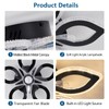 Dalouguan 21-Inch Ceiling Fan with Lights and Remote Control, Black