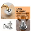 HAISHANG Pack of 10 M5 x 20 Screws, Rounded Head