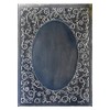 KWELLAM Leaves Oval Frame Plastic Embossing Folders for Card Making