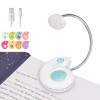 LUXSWAY Rechargeable Book Light, Portable Reading Lamp, Eye Care Book