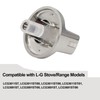 ZATUX AEZ73293801 Stove Knobs Replacements Compatible with L-G Gas Range