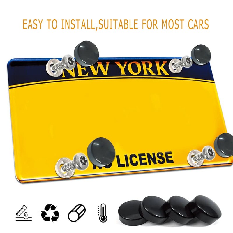Anti Theft License Plate Screws, Anti Theft License Plate Frame