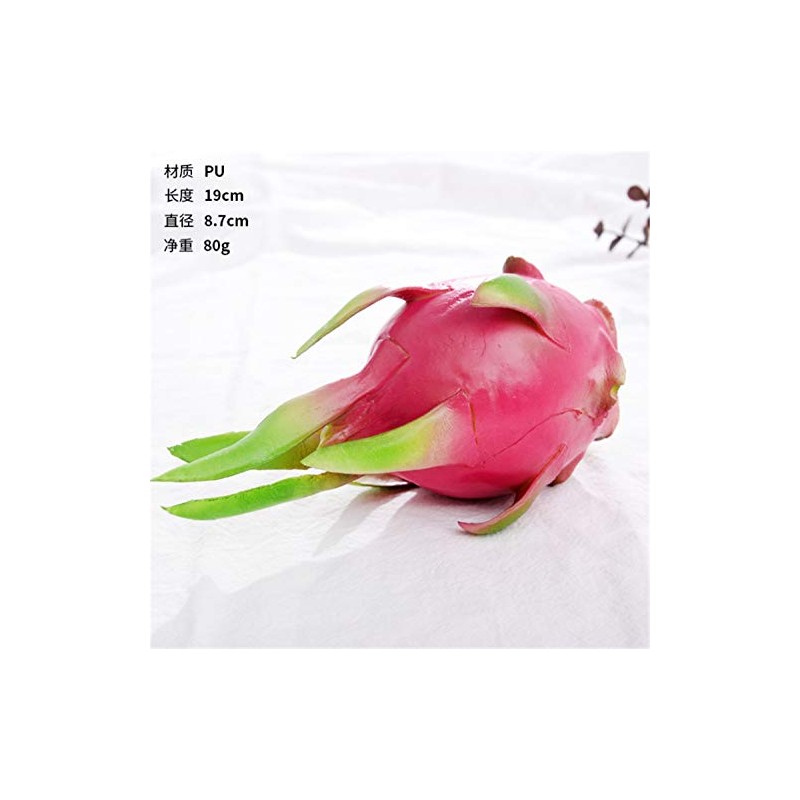 Pieza Artificial Realista Pitaya Falsa Modelo Fruta Dragón Decoración Hogar