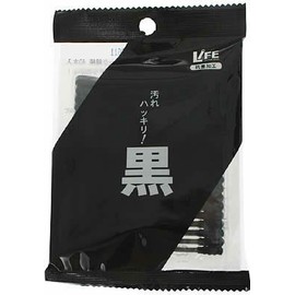 Peace Medic Life Black Cotton Swabs, Pack of 40