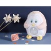 GIPSY 070994 Night Light with Music, Penguin Pink