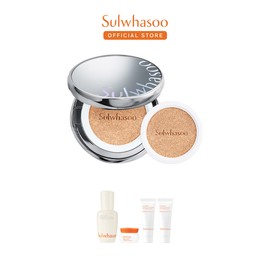 Sulwhasoo [June] Perfecting Cushion Original 15g + Refill 15g SPF50+, 21N1 / 설화수 [6월]퍼펙팅 쿠션 본품15g+리필15g SPF50+, 21N1