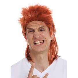 WIG ME UP - 31910-FR14B Wig Carnival Men's Proll Mullet Copper Red