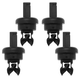 The Lord of The Tools 4 Pieces Rear Shelf Clips 7705099001 8200675047 Compatible with Clio/Megane Car String Hanger Mounting Clips Plastic Push in Trim Brackets
