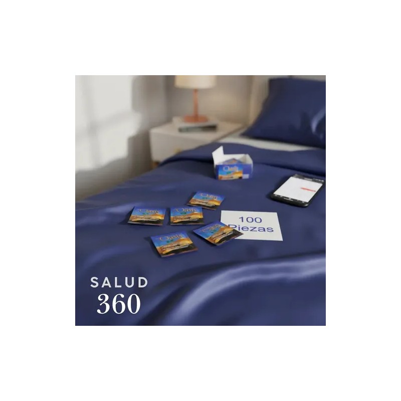 Preservativos Masculinos Oasis, 100 Piezas Dl
