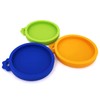 Comtim 3 Pack Cat Food Can Lids, Silicone Small Pet