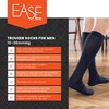 Ease Opaque Men's Trouser Socks with Mild (15-20mmHg) Compression (Navy,