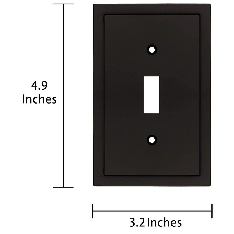 Henne Bery Modern Edge Decorative Wall Plate Switch Plate Outlet