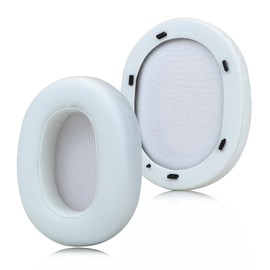 SINOWO Replacement Earpads for Sony ULT WEAR (WH-ULT900N) Noise Canceling Wireless Headphones,Ear Pads Cushions with Noise Isolation Memory Foam,Soft Protein Leather-White