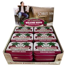 The Office Schrute Farms Welcome Mints in Collectible Tin!
