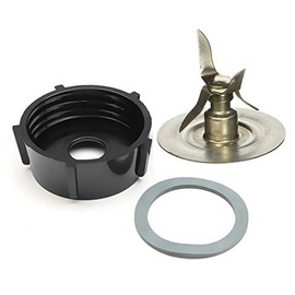 Tabakh Osterizer - Base de corte de cuchillas, tapa inferior para encimera, piezas de repuesto, tamaño pequeño, plateado