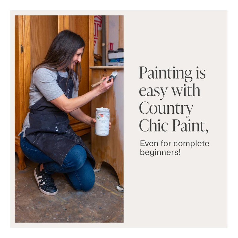 Country Chic All-in-One Chalk Paint for Furniture, Cabinets, Home Decor,