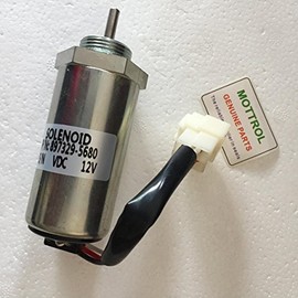 897329-5680 Fuel Shut Off Solenoid FITS Hitachi EX40U EX55 EX58 ZX50U 4LE1 4LE2