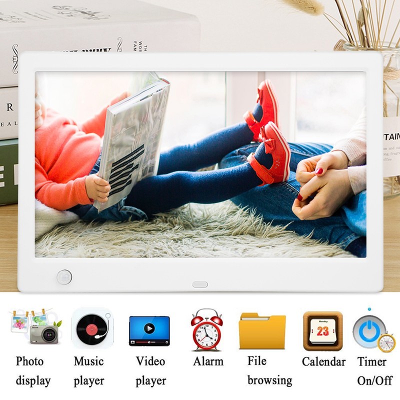 10 inch 1024*600 HD Human Body Induction Digital Photo Frame