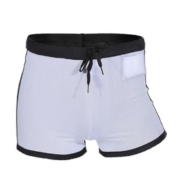 CMTK Men's Athletic Swim Jammers Quick Dry Compression Square Leg Swim Brief Swimsuit (as1, Alpha, 3X_l, Regular, Regular, Nylon Standard) Black