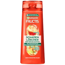 Garnier Fructis Deep Repair Shampoo for Less Split Ends and Stronger Lengths, with Amla Oil and Kera Proteins, Fructis Damage Extinguisher Deep Repair
