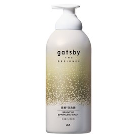 Gatsby The Designer Bright Up Sparkling Wash [Men's Facial Cleansing, Carbonated, Foam Type] 7.8 oz (220 g) x 1