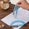 Mr. Pen- Compass and Protractor Set, Math Compass for Geometry