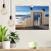 Santorini Fira & Firostefani (Wandkalender 2026 DIN A4 quer), CALVENDO