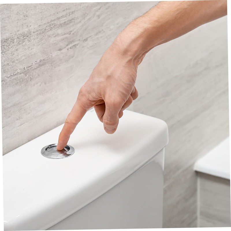 Angoily Toilet Push Button, Push Button Toilet Flush, Adjustable Toilet