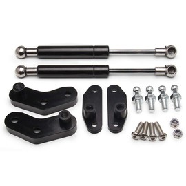 WENJTP Door Opener Kits Door Shocks Struts Compatible with Can-Am Maverick X3 and X3 Max 2017-2025 Front and Rear Doors Billet Aluminum