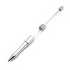 【P190】10PCS Creative DIY empty tube crystal plastic beaded ballpoint pen:_2#